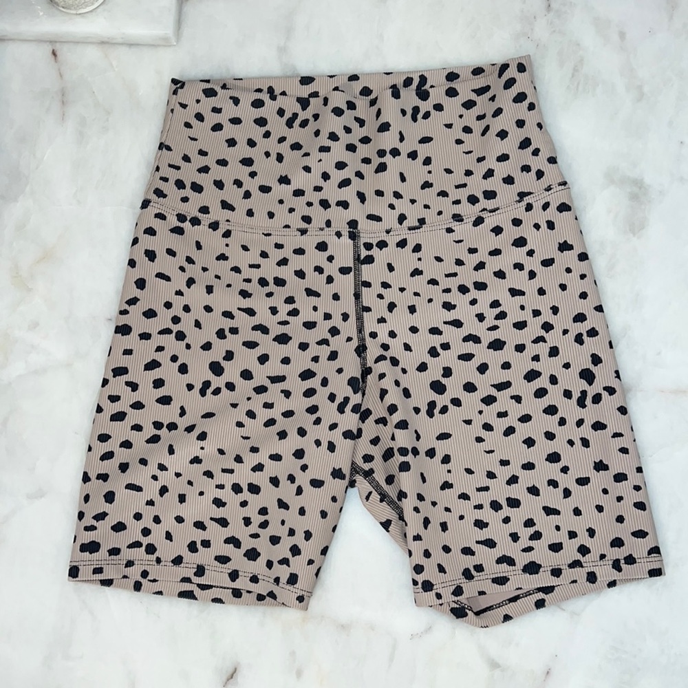 Beach Riot Sport ribbed biker shorts